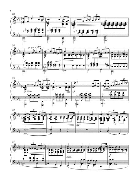 Apres Un Reve Faure Transcribed For Solo Piano Page 2