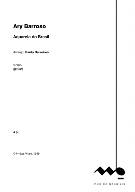 Aquarela Do Brasil Violo Page 2