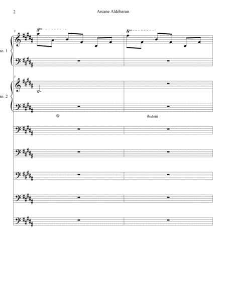 Arcane Aldbaran Piano 1 2 Cello 1 2 3 4 Contrabass Page 2
