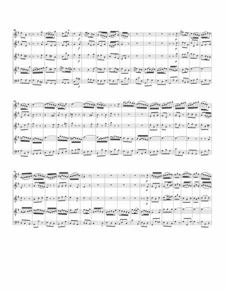 Aria Bewundert O Menschen Dies Grosse Geheimnis From Cantata Bwv 62 Arrangement For 5 Recorders Page 2