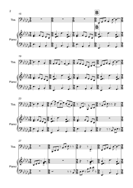 Aria Bu Und Reu Matthus Passion Transcription For Chamber Ensemble Page 2