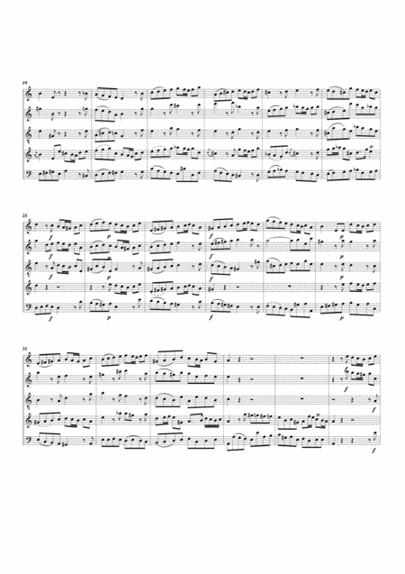 Aria Durchs Feuer Wird Das Silber Rein From Cantata Bwv 2 Arrangement For 5 Recorders Page 2