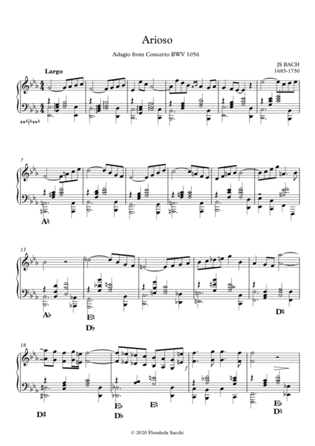 Arioso Bwv 1056 Tempo Di Borea Bwv 1002 Page 2