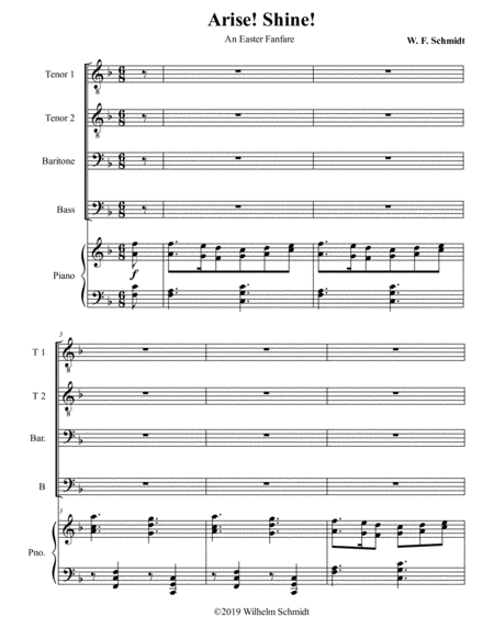 Arise Shine An Easter Fanfare Page 2