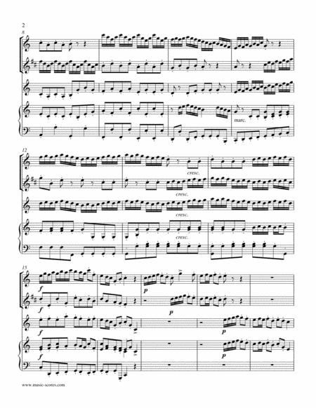 Arrival Of The Queen Of Sheba Flute Clarinet Violin And Piano Page 2