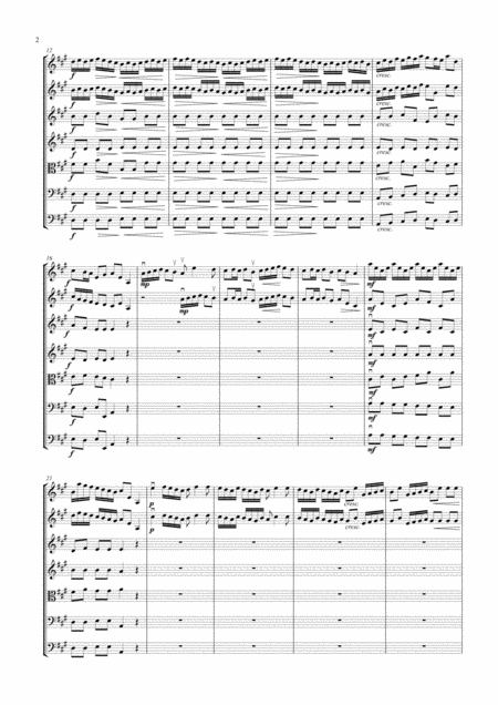 Arrival Of The Queen Of Sheba For 2 Solo Violins And Strings Page 2