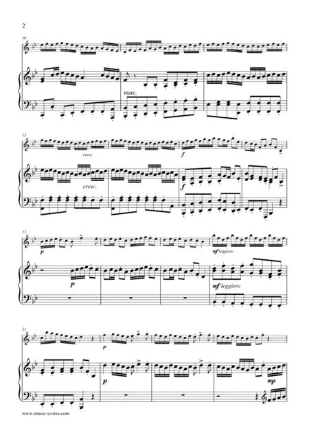 Arrival Of The Queen Of Sheba Violin And Piano Page 2