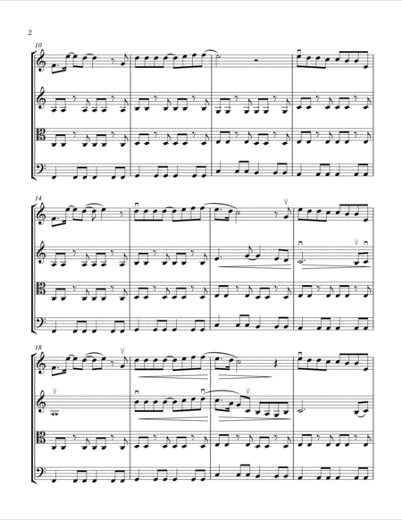 As Long As You Love Me String Quartet Backstreet Boys Arr Cellobat Page 2