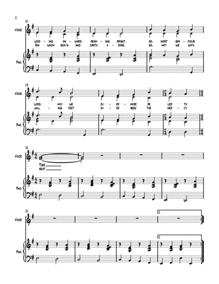 As With Gladness Men Of Old Piano Vocal Page 2