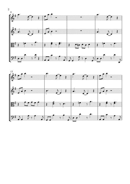 Ashes To Ashes By David Bowie For String Quartet Page 2
