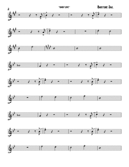 At Calvary Easy Key Of C Soprano Sax Page 2