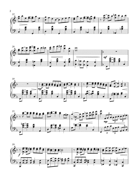 At Calvary Piano Solo Page 2