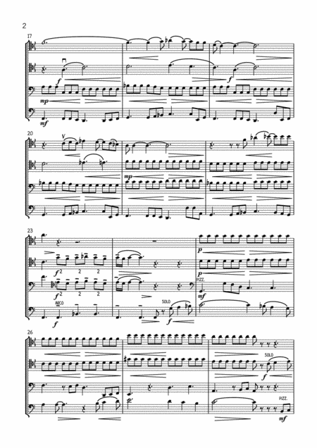 At Last Cello Quartet Page 2