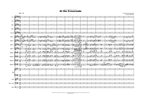 At The Crossroads Big Band Original By Daryl Mckenzie Page 2