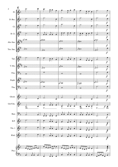 Auld Lang Syne Mixed Ensemble Page 2