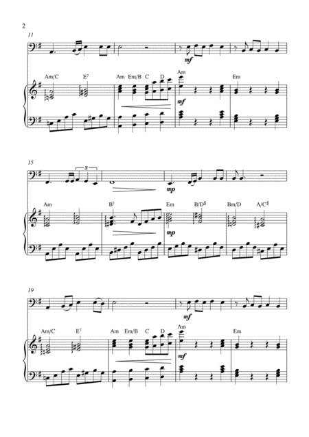 Aunque Me Cueste La Vida Cello Solo And Piano Accompaniment Page 2