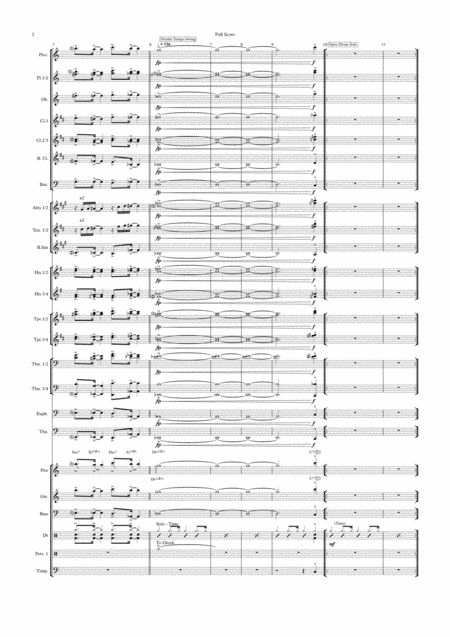 Australian Medley Concert Band Wind Symphony With Rhythm Section Traditional Page 2