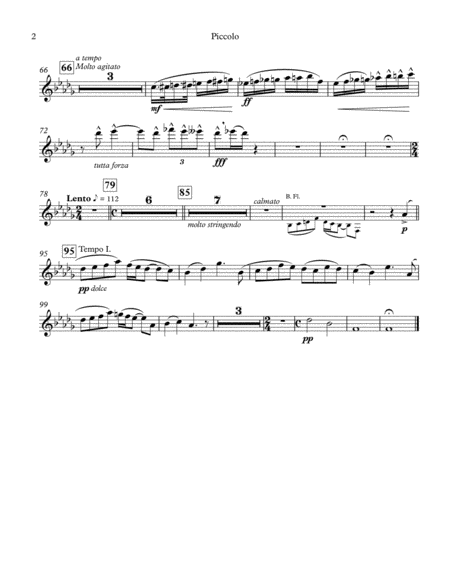 Automne For Flute Choir Parts Page 2