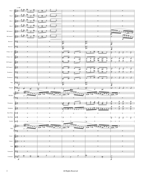 Autumn Four Seasons For Alto Saxophone And Piano Page 2