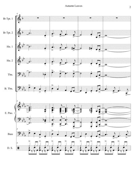 Autumn Leaves Brass Sextet Page 2
