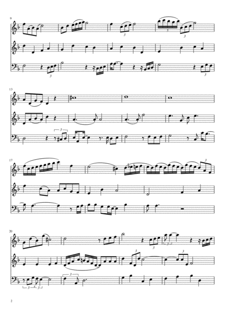 Autumn Leaves Violin 1 Violin 2 Cello Page 2
