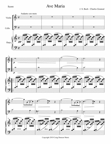 Ave Maria Bach Gounod Page 2