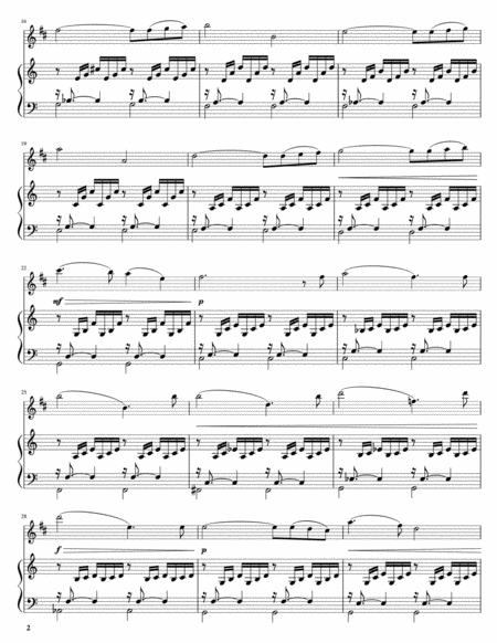 Ave Maria By Bach And Gounod Tenor Sax And Piano Page 2