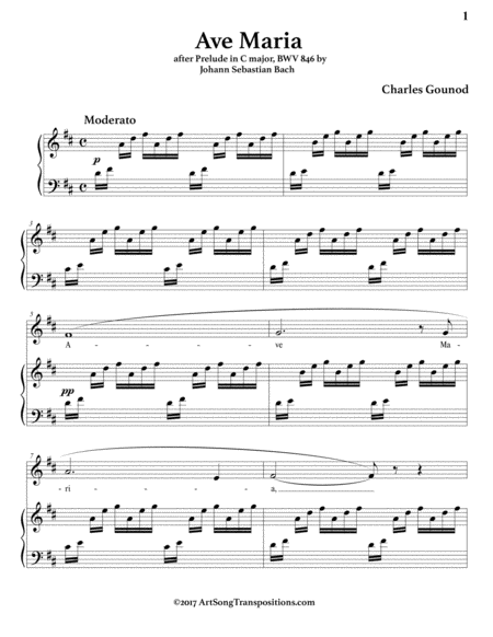 Ave Maria D Major Page 2