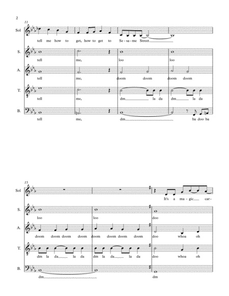 Ave Maria Duet For Violins Piano Score Page 2