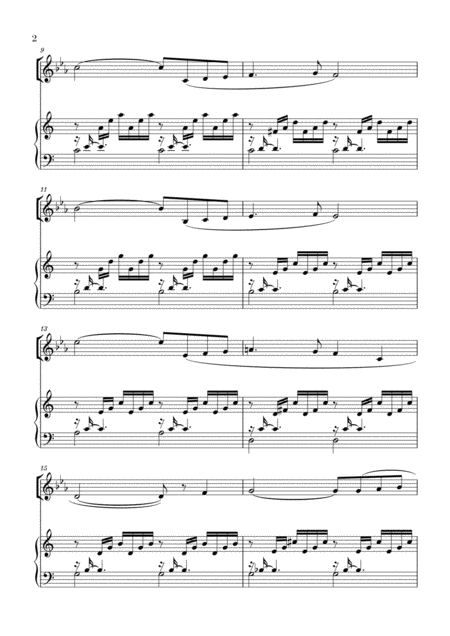 Ave Maria For Clarinet In A Page 2