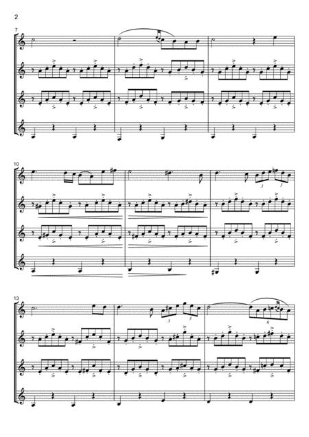 Ave Maria Franz Schubert Clarinet Quartet Page 2