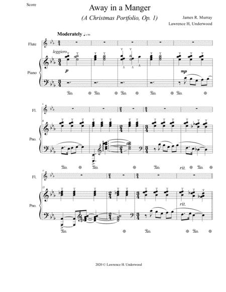 Away In A Manger For Solo Flute Page 2