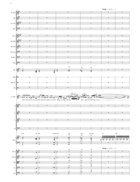 Away In A Manger For Violin Duet Page 2