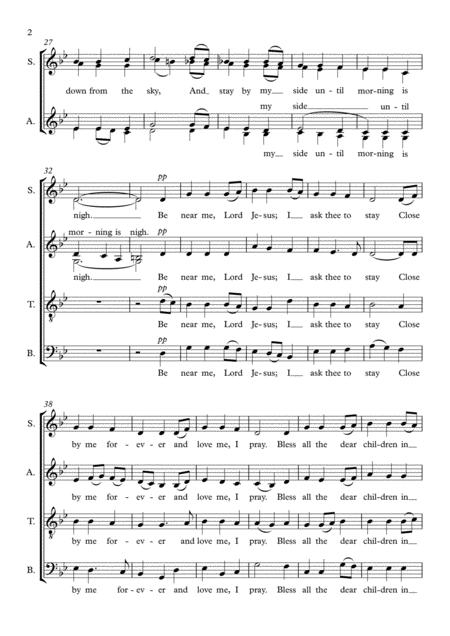 Away In A Manger Normandy Tune Page 2