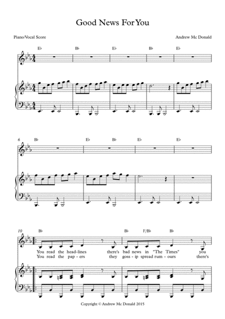 Away In A Manger Recorder Piano Page 2