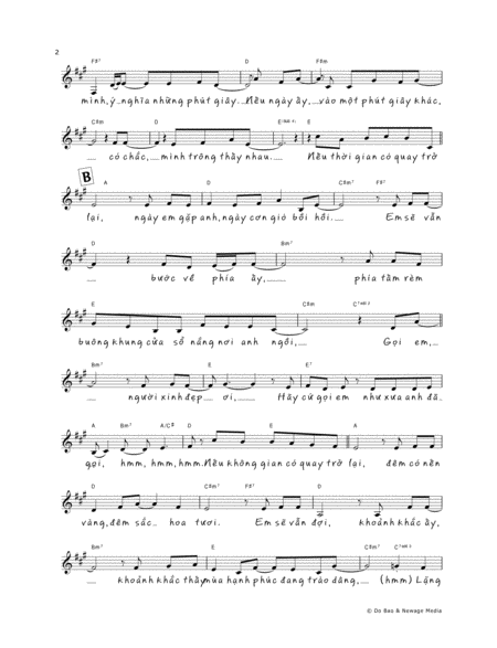 B C Th Tnh Th Hai Piano Guitar Reduction Vocal Chords Page 2