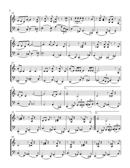 Baby Its Cold Outside String Duo For String Duo Page 2