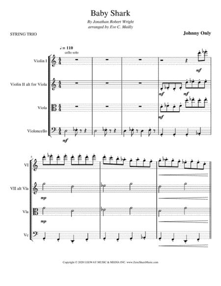 Baby Shark String Trio Page 2