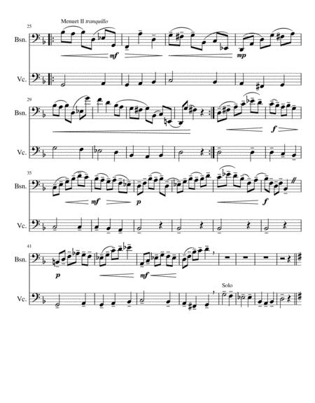 Bach Cello Suite One Duet Page 2