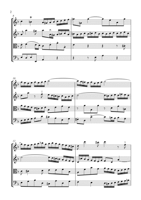 Bach Double Violin Concerto Vivace Page 2