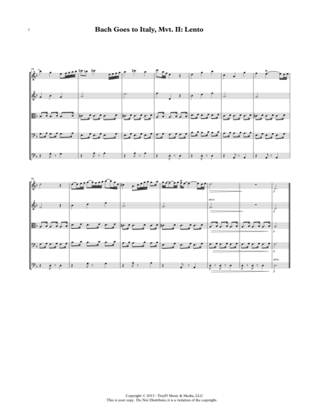 Bach Goes To Italy Mvt 2 Page 2