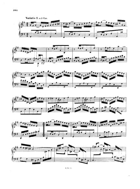 Bach Goldberg Variations Page 2