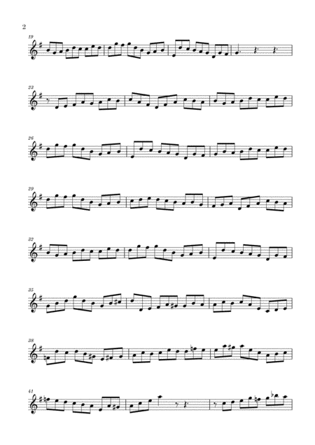 Bach Jesus Bleibet Meine Freude For Violin Page 2