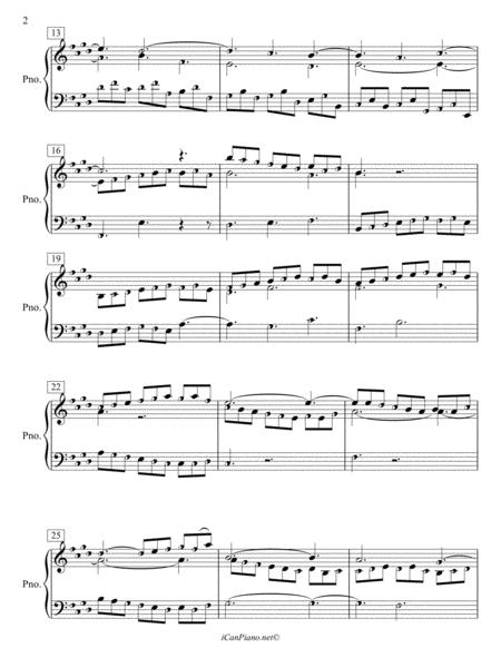 Bach Sinfonia No 6 In E Major Bwv 792 Icanpiano Style Page 2