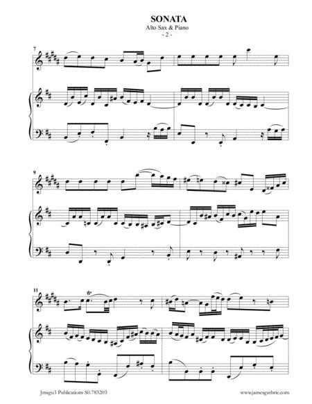 Bach Six Sonatas Bwv 1030 1035 For Alto Sax Piano Page 2