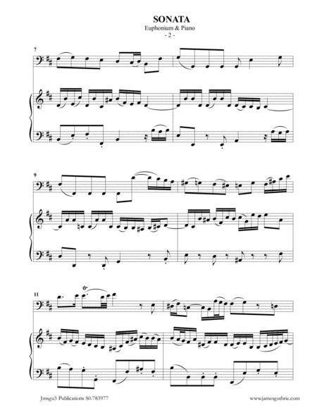 Bach Sonata Bwv 1030 For Euphonium Piano Page 2