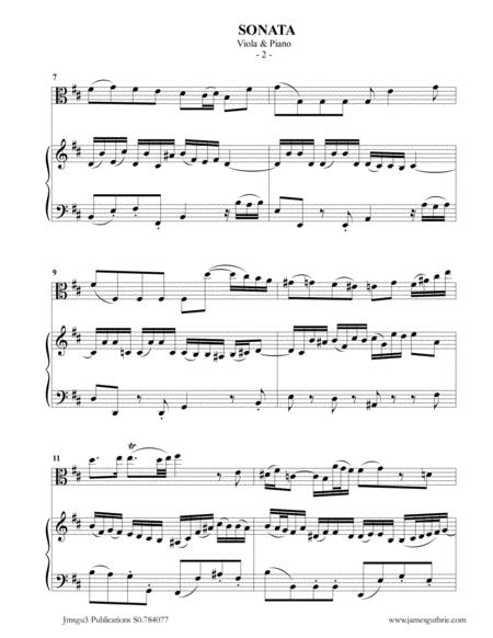 Bach Sonata Bwv 1030 For Viola Piano Page 2