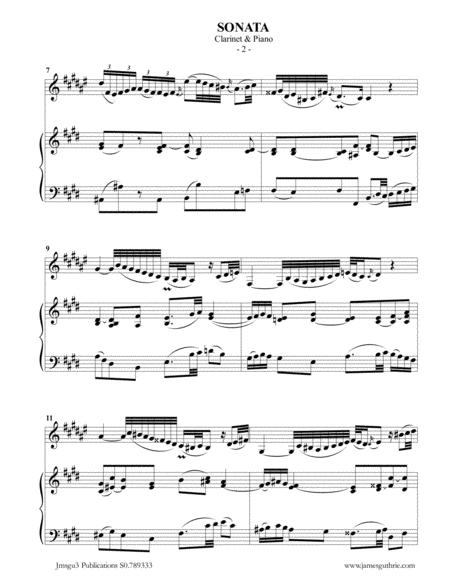 Bach Sonata Bwv 1035 For Clarinet Piano Page 2