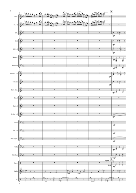 Back In Line Concert March Score And Parts Page 2