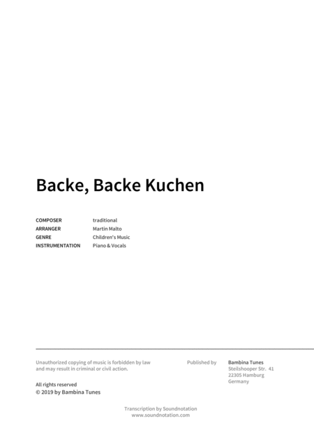 Backe Backe Kuchen Page 2